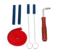 CORHAD 6piezas Kit Profesional para Afinaci De Piano con Martillo Met Palanca y Bloque De Herramientas Duraderas para Ajustar Teclado y Mejorar Sonido Sicos Principiantes y Expertos