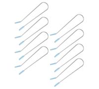 CORHAD 8 piezas para Cabello con Rulos Eléctricos Azul Claro Clips de Sujeción para Rodillos Calientes para Rizados y Peinados con Volumen Accesorios para Tocados y Extensiones de Pelo