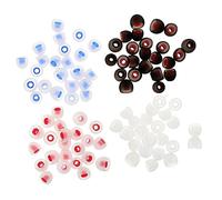 CORHAD 96piezas Unidades Tapas De Silicona Para Auriculares Intrauditivos Reemplazos Cómodos Varios Accesorios Resistentes Para Cubiertas De Tapones De Oído Material Seguro y Duradero Par