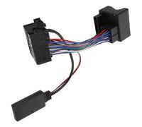 CORHAD Adaptador de Audio para Coche con Micrófono de Alta Sensibilidad Cable Aux Actualización de Sonido Compatible con BMW Instalación Fácil y Conexión Estable
