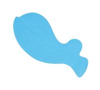 CORHAD Alfombra Antideslizante Fácil de Transportar Diseño de Ballena Azul de Goma Estilo Caricatura, 1 Pieza Adecuado para Baño y Entradas