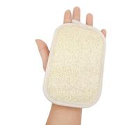 CORHAD Almohadilla Exfoliante de Esponja Vegetal de Lufa Correa Elástica para Baño, Exfoliante Natural que Mejora la Circulación y Limpia la Piel