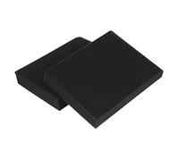 CORHAD Almohadillas de Espuma Pequeñas Estables Olor 2 Piezas para Aislamiento Acústico de Altavoces Ideales para Cubículos Absorbentes de Sonido