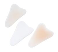 CORHAD Almohadillas Reutilizables de Silicona 3 Piezas para Mujeres, Protección Íntima Invisible y Sin Costuras, Ideales para Leggings y Aguas Termales