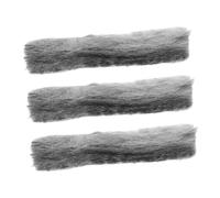 CORHAD Almohadillas Térmicas de Fibra de Vidrio Reutilizables para Calentador de Manos, 3 Unidades Grises, Compatibles con Calentadores de Carbón, Ideales para Camping y Senderismo