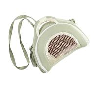 CORHAD Bolsa de Transporte para Mascotas Pequeñas con Fondo de Felpa Aislante Transpirable y Cálida para Hámster Rata Petauro del Azúcar y Cobaya Bolsa de Viaje Cruzada para Exteriores