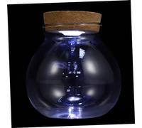 CORHAD Botella De con Luz Led para Paisaje De Acuarios Frasco Decorativo para Micro Paisaje De y Peces para Decoración De Interiores