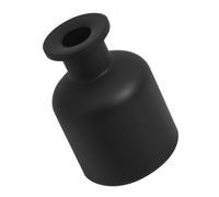 CORHAD Botellas Difusoras de Aroma de Vidrio Negro de 150ml Recargables Diseño Elegante y Clásico para Ambientación del Hogar y Manualidades DIY