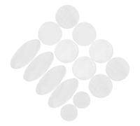 CORHAD Botones para Teclas de Saxofón de Nácar Accesorios Aplicables para Reparación y Mejora de Saxos Altos Tenor y Soprano Decoración Musical con Diseño Natural Único para