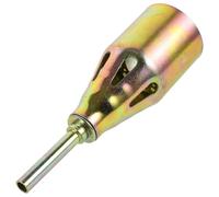 CORHAD Cabezal de Quemador de Gas Dorado de Hierro Resistente para Camping E Interior, Boquilla Duradera y No Fácil de Romper para Reemplazo de Quemador