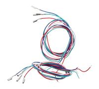 CORHAD Cables de Cartucho para Tocadiscos Phono de 350 Mm, Juego de 8 Unidades, Cables de Audio de Vinilo para Reemplazo y Conexión de Cabezal Fonográfico
