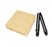 CORHAD Cajón de Madera de Viaje Asa para Hombro, Instrumento de Percusión Portátil Varios estilos
