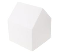 CORHAD Casa Miniatura para Montar de Espuma de Color Claro Diseño Arquitectónico Modular, Secado Rápido y Fácil Manejo para Proyectos DIY y Decoración de Mesas