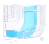 CORHAD Castillo Ecológico para Hormigas Mascotas, Formicario de Plástico Azul, Kit de Granja Educativa Científica para Adolescentes, Caja de Cría y Observación Biológica, Juguete