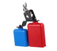 CORHAD Cencerro Doble De Rendimiento Para Instrumento De Percusión Para Cencerros De Percusión Manual