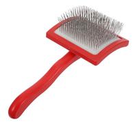 CORHAD Cepillo Cardador de Lana Grande con Mango de Madera Ergonómico para Fieltro y Limpieza de Alfombras de Lana Cepillo Manual para Agujas y Proyectos de Fieltro