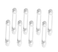 CORHAD Cierres de Seguridad Transparentes para Bebés 8 Piezas Correas Suaves de 165 CM a Prueba de Adhesivos Resistentes para Armarios Cajones y Electrodomésticos Uso Doméstico