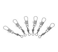 CORHAD Conector de Cometa Metálico 6 Piezas, Gancho de Cojinete de Eje Pequeño, Accesorio Resistente para Carrete de Cuerda, Adecuado para Vuelo al Aire Libre y Deportes Recreativos