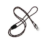 CORHAD Correa para Guantes de Esquí Ajustable Clips Robustos, Cordón Antipérdida para Manoplas en Color Café 150 Cm, Accesorio para Deportes de Invierno y Actividades al Aire Libre