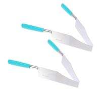 CORHAD Cortador de Pasteles Creativo de Acero Inoxidable, Pinzas para Postres 2 Unidades, Herramienta para Cortar Porciones Uniformes en Fiestas, Hogar y Restauración Color Aleatorio