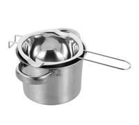 CORHAD Crisol de Chocolate de Acero Inoxidable 400ml Diseño de Gran Capacidad y Ligero para Baño María en Cocina Profesional