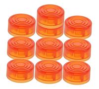 CORHAD Cubierta Protectora De Pedal De Guitarra Tapas De Plástico Duraderas 10 Pcs