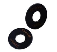 CORHAD Cubiertas De Placa De Almohadilla Redonda Palanca De Vías Repuestos De Guitarra Eléctrica Anillo De Agudos Rítmica Fácil De Instalar