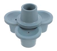 CORHAD Cubiertas y Fáciles de Instalar Antideslizantes de Goma 4 Piezas Resistentes para Patas de Silla de Ducha Ideales para Casas y Residencias de Ancianos