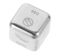 CORHAD Dados de Decisión de Comida de Acero Inoxidable Compacto y Resistente con Diseño de Esquinas Redondeadas para Reuniones y Cenas Regalo Original para Aniversarios y Parejas