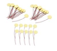 CORHAD de Transductores Piezoeléctricos de Cobre 40 Piezas Fácil Instalación para Guitarra Acústica y Sonido Fuerte y Estable y Disparadores de Batería