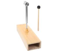 CORHAD Diapasón Terapéutico de Aleación de Aluminio con Caja de Resonancia de Madera y para Meditación Ejercicios de Equilibrio y Reducción de Estrés Instrumento Portátil de Sanación