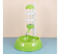 CORHAD Dispensador Automático para Gatos Comedero y Bebedero con Diseño Forma de Corazón Fácil de Limpiar y Recargar Capacidad Grande Material Seguro y Duradero Control de Cantidad de