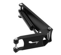 CORHAD Dispositivo de Cierre Lento para Piano, Amortiguador Metálico Ultrafino Negro Diseño de Nota Musical, Retardador Antipresión para Cubierta de Teclado, Accesorio Duradero