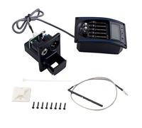 CORHAD Ecualizador De Guitarra Lc Bandas y Sintonizador Piezoeléctrico Para Guitarras Acústicas Amplificador De Sonido Sin Batería Instalación Fácil y Manual o Automático Color