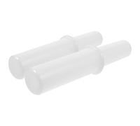 CORHAD Empujador Adecuado para Cocinas Domésticas y Carnicerías Compacto y Portátil de Plástico Blanco, para Moler Carne y Huevos Paquete de 2 Piezas para Picadora de Carne