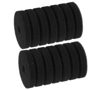 CORHAD Esponjas de Filtro para Acuario Prefiltro 2 Piezas Esponja de Prefiltro para Bomba Acuática Accesorios de Filtro Compacto Adaptable para Mantenimiento de Peceras