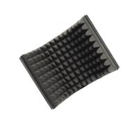 CORHAD Filtro Antiviento Para Micrófono De Estudio, Protector De Ruido Malla Antisalpicaduras, Compatible Micrófonos De Grabación, Color Negro, Diseño Práctico Para Estudios y Podcasting