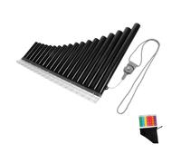 CORHAD Flauta De Pan Para Principiantes Instrumento De Flauta De Pan Clave c Exquisita Para Practicar y Educar Para Escenario Escolar