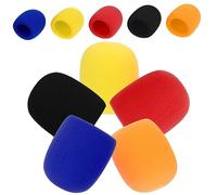 CORHAD Funda De Esponja Protectora De Micrófono 10unid Parabrisas Micrófono De Mano Pantalla De Viento