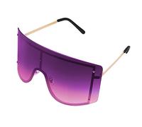 CORHAD Gafas de Sol Elegantes de Moda de Verano para Hombre Gafas de Sol de Una Pieza a Prueba de Viento de Color Morado