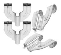 CORHAD Gancho de Garra de Metal para Instrumento de Percusión, 4 Piezas, Material de Aleación de Aluminio, Diseño Único, Resistente para Práctica en Casa y Presentaciones Excelentes