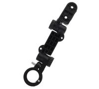 CORHAD Herrajes de Montaje del Soporte del Guardabarros Negro Plástico | Alta Resistencia Herramientas, Resistente Corrosión, Adecuado para Guardabarros Traseros y Bicicletas Plegables