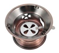 CORHAD Hornillo de Alcohol Metálico de Acero Inoxidable Soporte Portátil para Camping y Cocina al Aire Libre Equipo de Cocina para Exteriores Suministro Resistente para Acampar