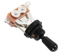 CORHAD Interruptor Palanca Para Guitarra Eléctrica Selector De Pastillas Metálico Resistente Accesorio Vías Compatible Sustituto Duradero Para Montaje y Reparación