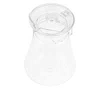 CORHAD Jarra de Bebida Transparente Acrílica 1,5l Tapa Ajustable para Agua Fría y Jugo, Contenedor para Nevera y Uso Doméstico, Hervidor Resistente a Temperaturas Bajas para Reuniones