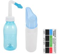 CORHAD Jeringa Nasal Portátil de Pp para Ñiño Herramienta de Limpieza Nasal Botella de Lavado y Enjuague Práctica y Lavable Diaria