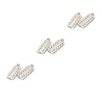 CORHAD Juego De 6 Piezas Para Guitarra Eléctrica Espaciado Entre Postes De 50 Mm/52 Mm Puente Cordal Mástil Pastilla Placa Base