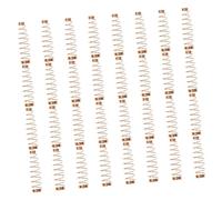 CORHAD Juego De 90 Piezas De Resortes De Enlace para Piano Vertical De Latón Dorado, Accesorios De Repuesto para Afinación y Reparación Profesional, Cables De Cobre Dorado para Suministros De Piano