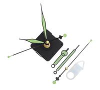 CORHAD Kit de Mecanismo Reloj de Pared Silencioso Manecillas Luminosas, Material Aluminio y Plástico para Reparación y DIY en Relojes sin Marco