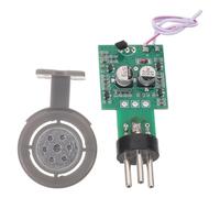 CORHAD Kit de Reparación de Micrófono Condensador de 16mm con Placa PCB para Cápsula de Micrófono 103, Minimiza Ruido y Distorsión, Adecuado para Estudio y Reuniones